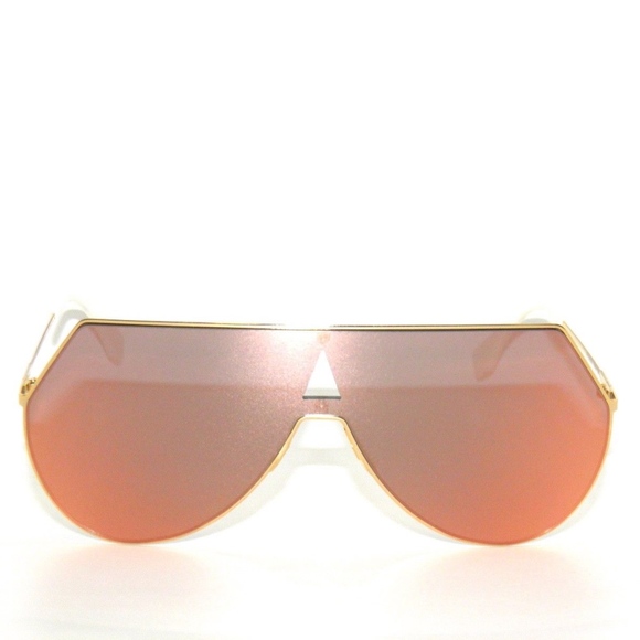 Fendi Accessories - Fendi Eyeline 0193/S  000 0J Rose Gold Sunglasses